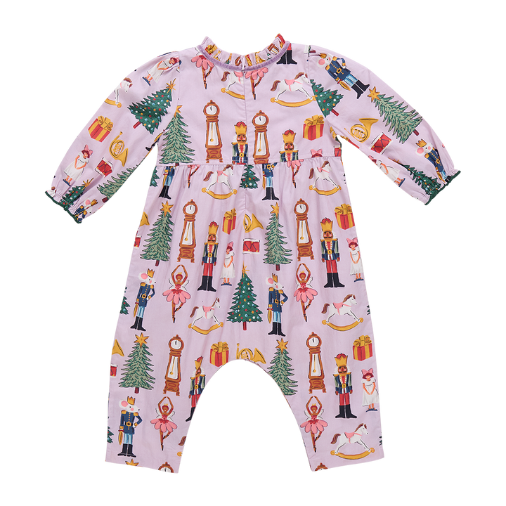 Baby Girls Charlie Jumper - Lavender Nutcracker