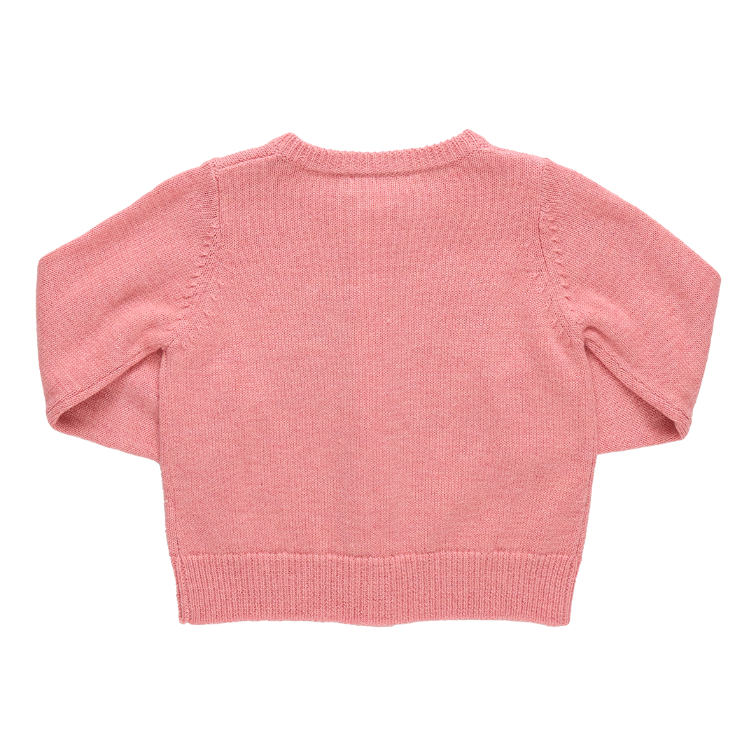Girls Maude Sweater - Santa