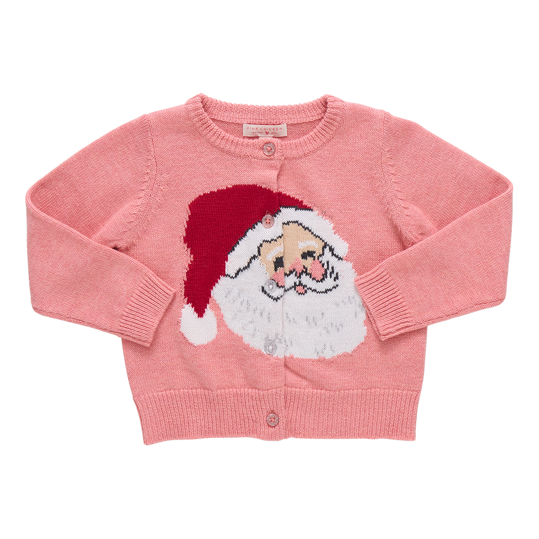 Girls Maude Sweater - Santa