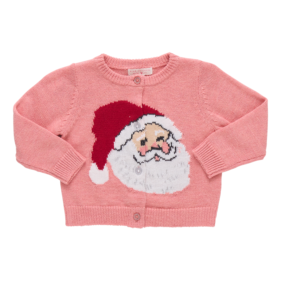 Baby Girls Maude Sweater - Santa
