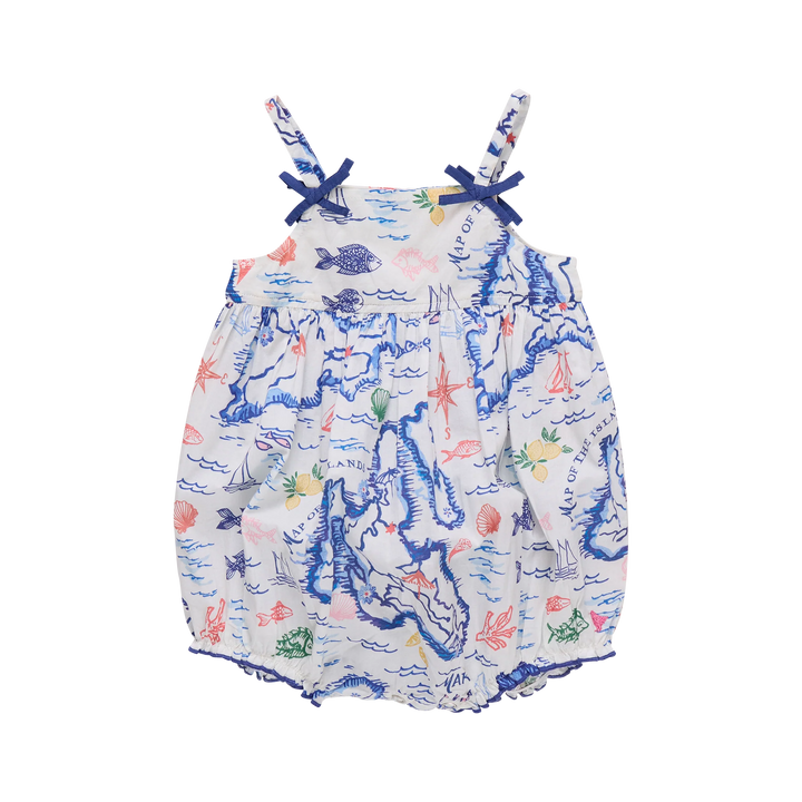 Baby Girls Tia Bubble - Island Map