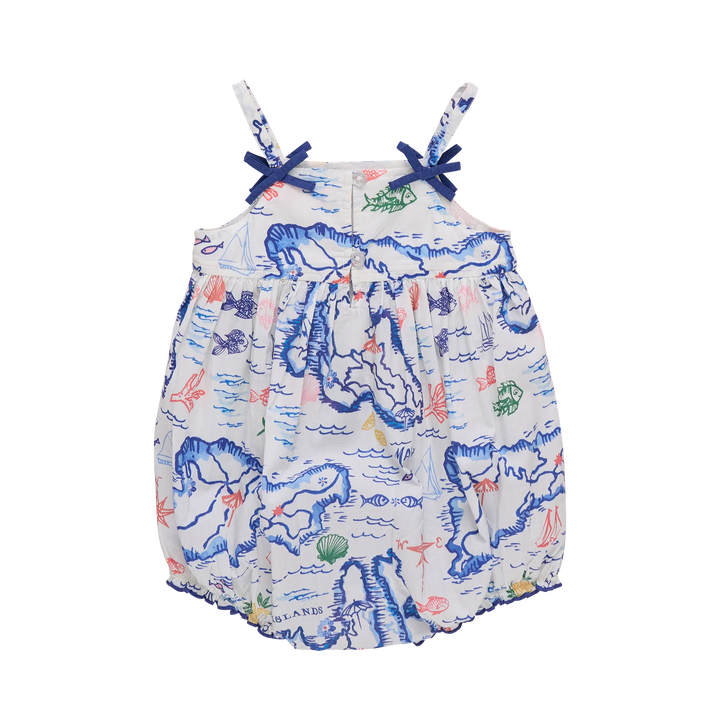 Baby Girls Tia Bubble - Island Map