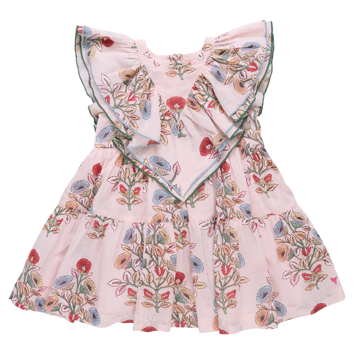 Girls Raphaela Dress - Multi Bouquet Floral