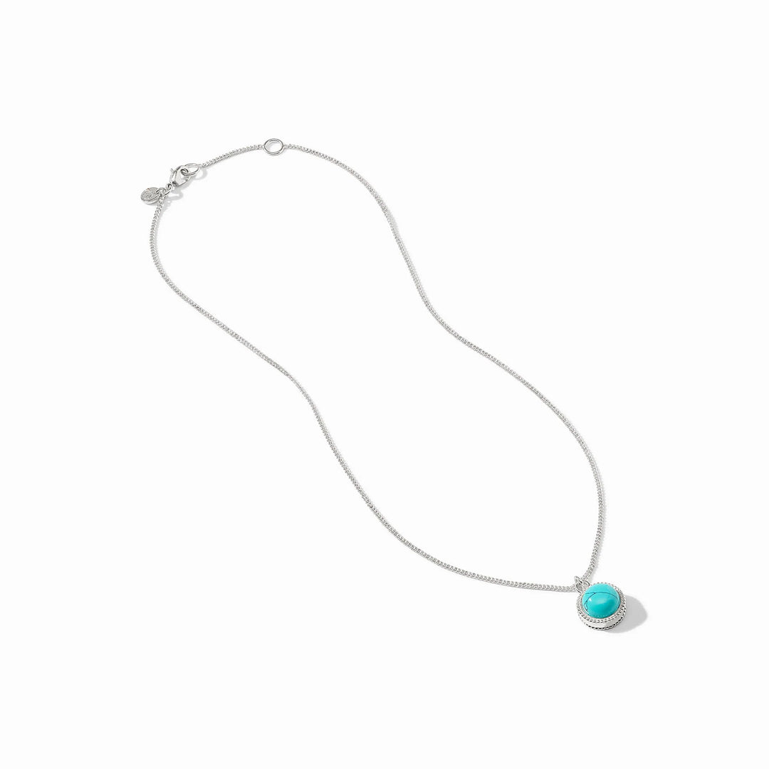 Fleur-De-Lis Solitaire Necklace