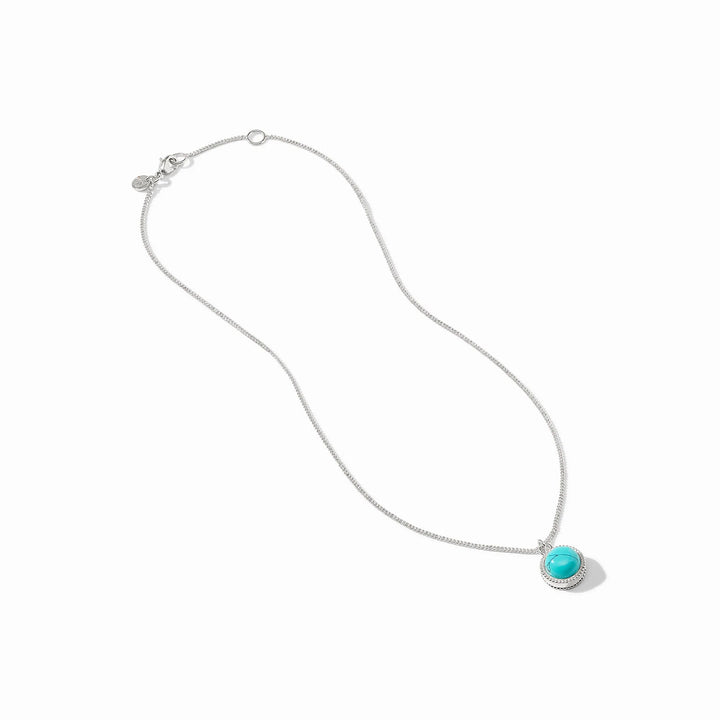 Fleur-De-Lis Solitaire Necklace