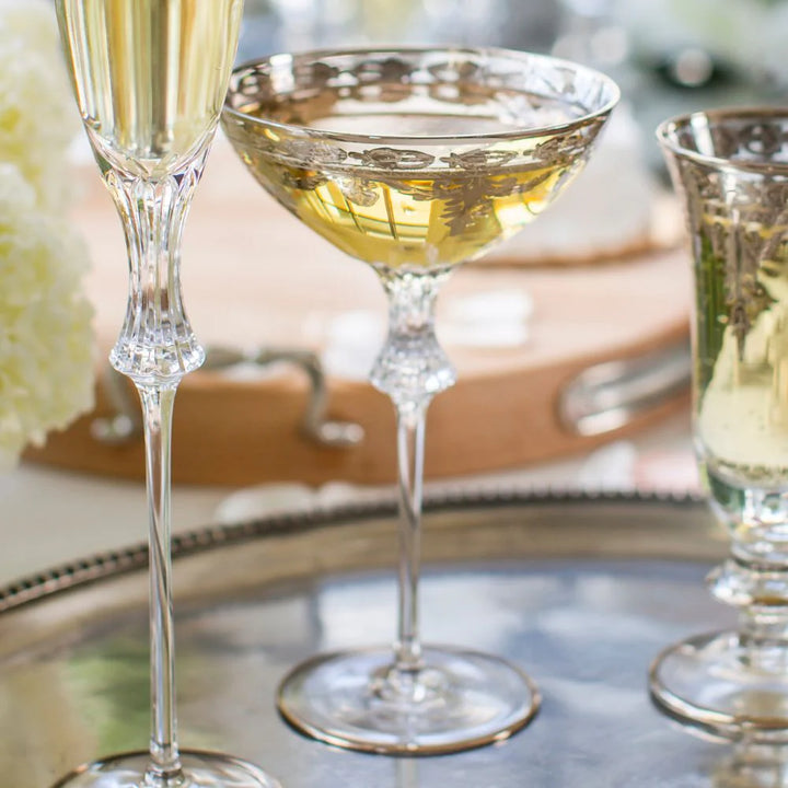 Vetro Platinum Wedding Coupe Set