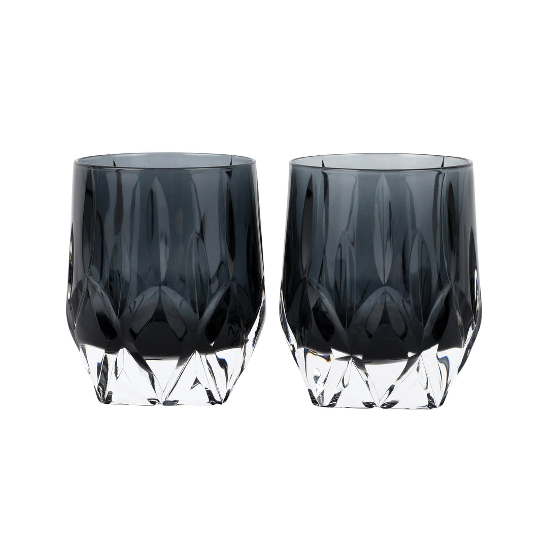 Gemma Onyx Double Old Fashioned - Set of 2