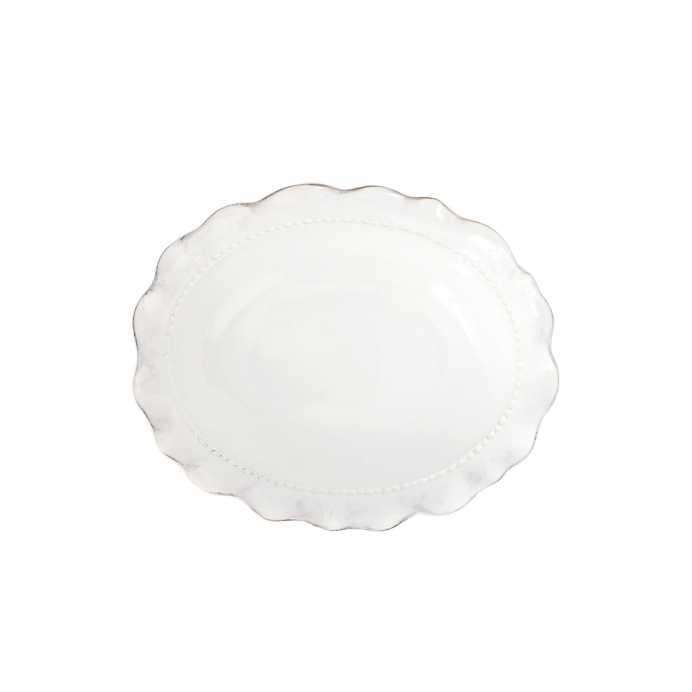 Giorno Ash Small Oval Bowl