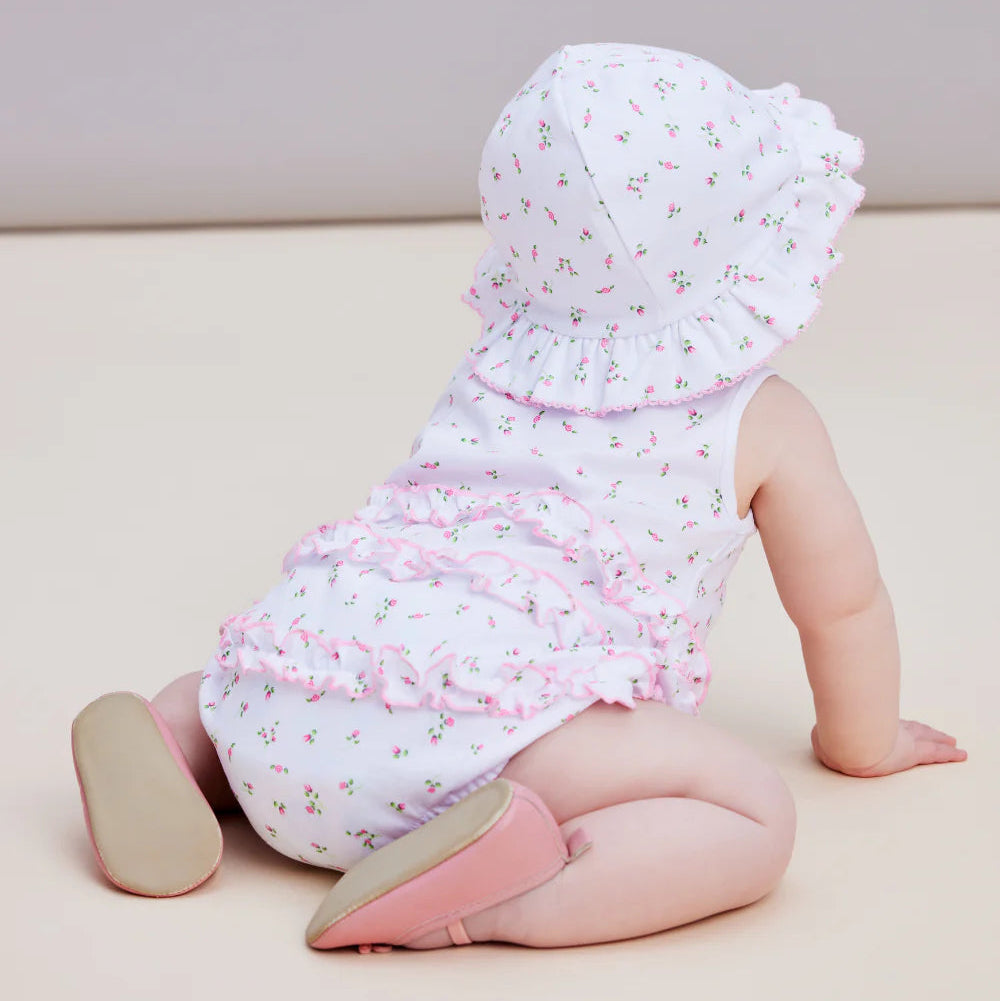 Garden Roses Ruffle Bubble