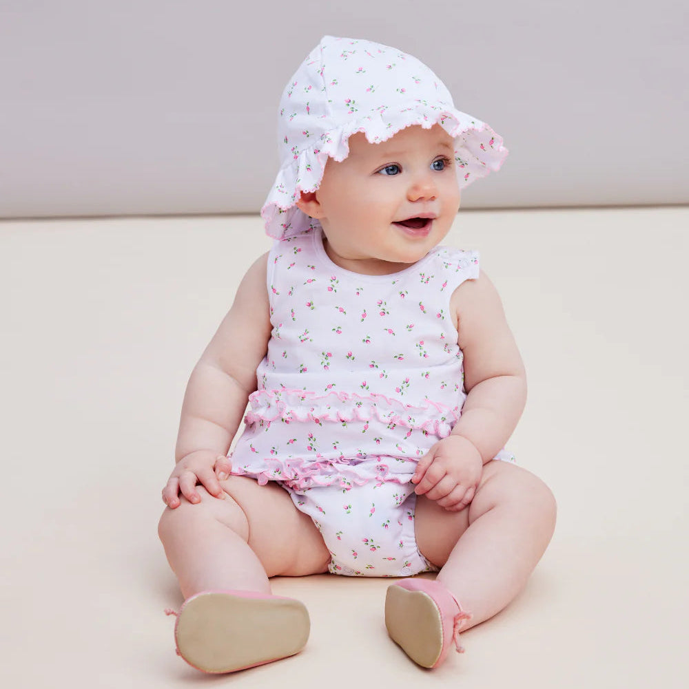 Garden Roses Ruffle Bubble