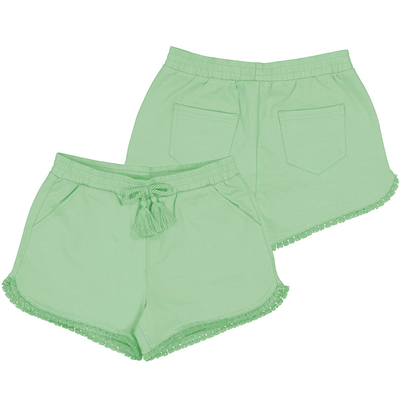 Mint Chenille Shorts