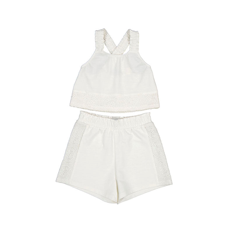Natural 2-Piece Short Set