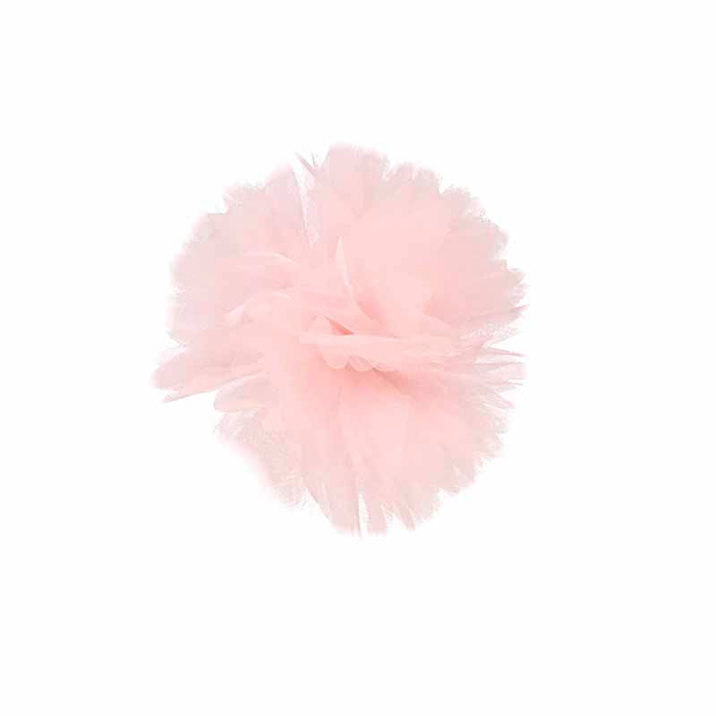 Rose Organza Flower Hair Clip