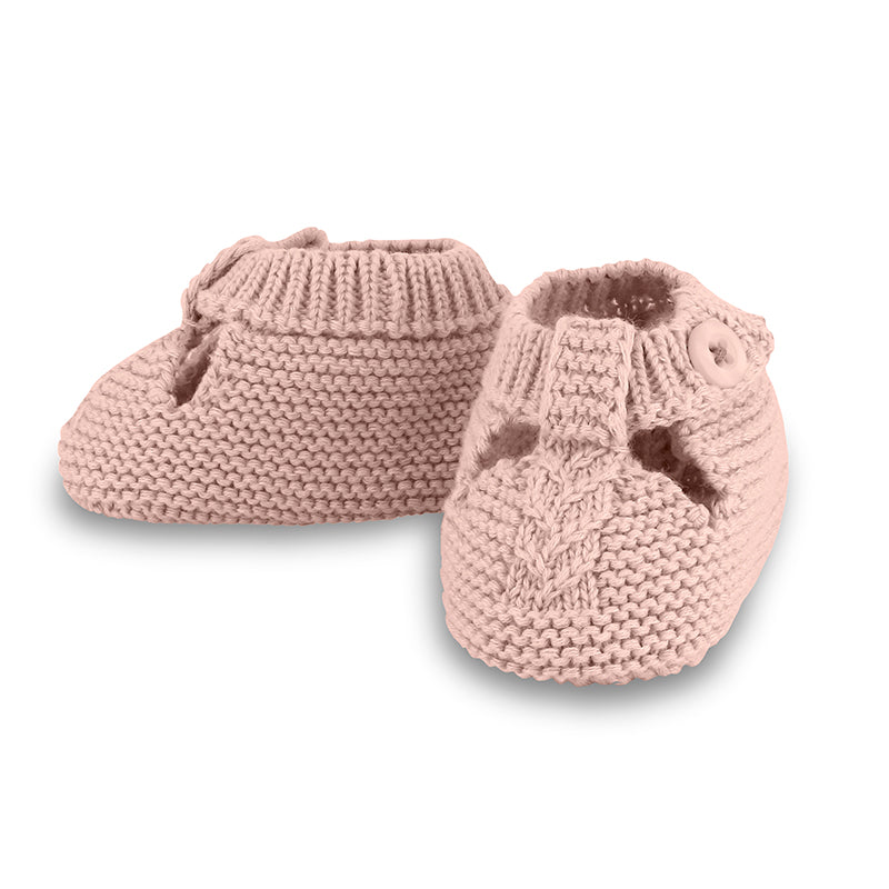 Nude Knit Booties