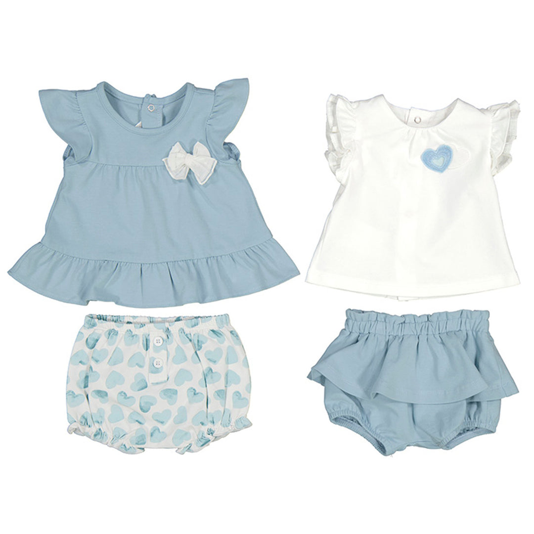 Girl Crystal Blue 4-Piece Set