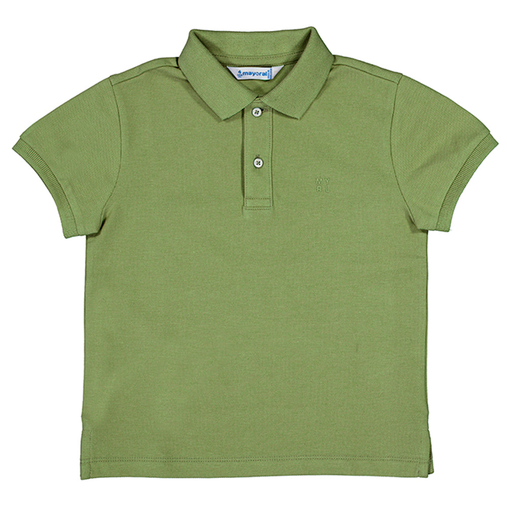 Iguana Green Basic Short Sleeve Polo