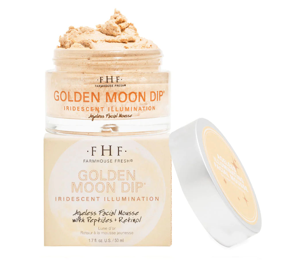 Golden Moon Dip® Illumination Mousse with Retinol + Wrinkle-Targeting Peptides