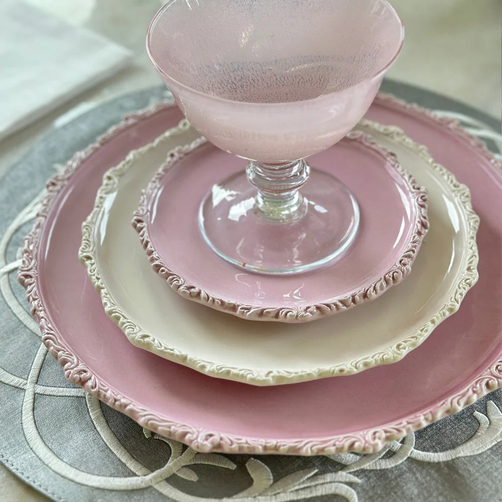 Imperial Salad/Dessert Plate - Cream