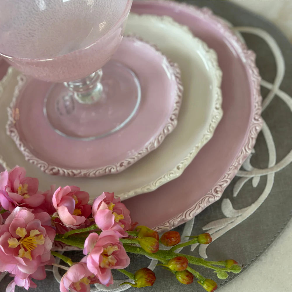 Imperial Salad/Dessert Plate - Cream