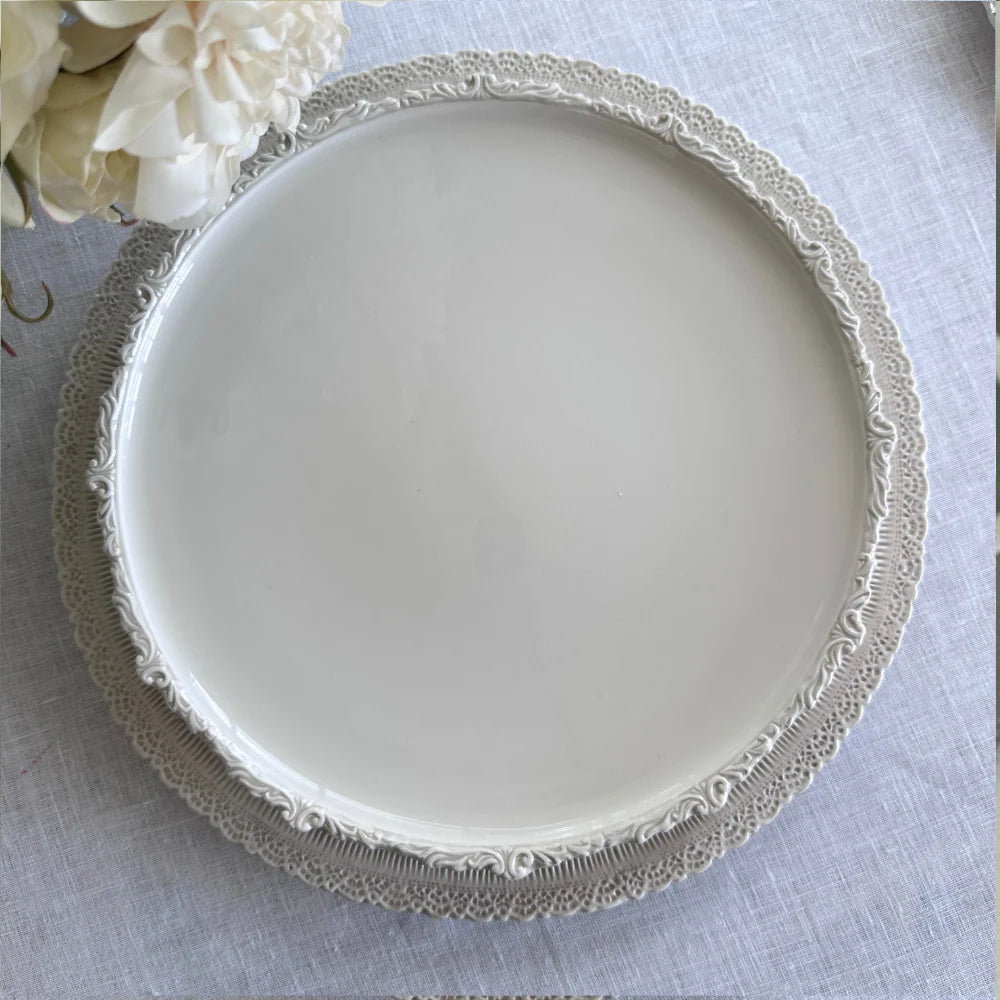 Imperial Dinner Plate - Cream