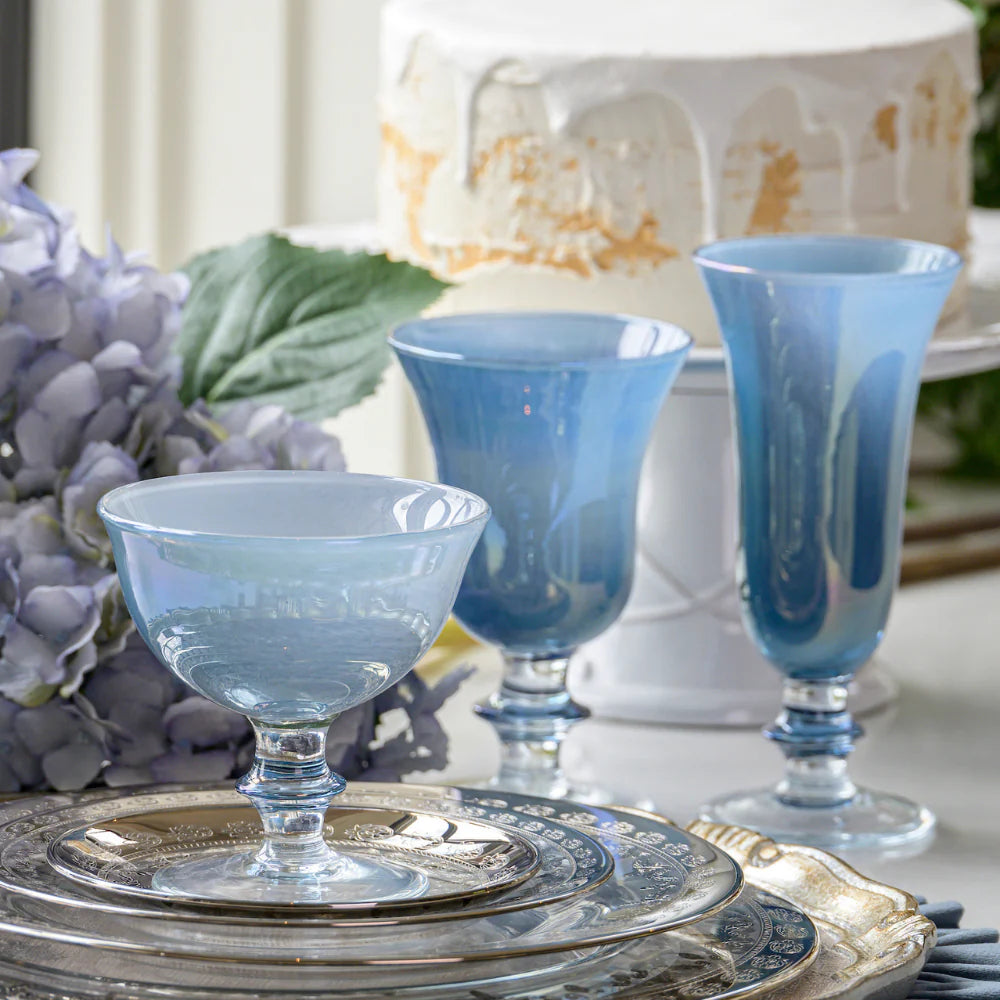 Rialto Water/Wine Glass - Adriatic Blue