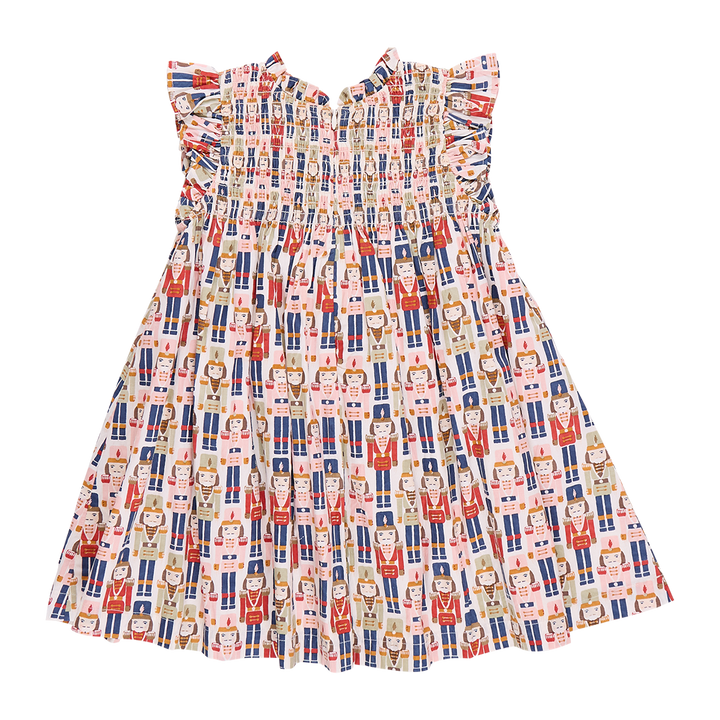 Girls Stevie Dress - Vintage Nutcracker