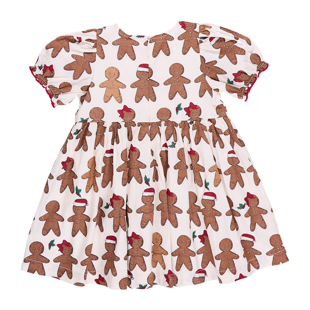 Girls Hermione Dress - Gingerbread Cookie Girls Hermione Dress - Gingerbread Cookie