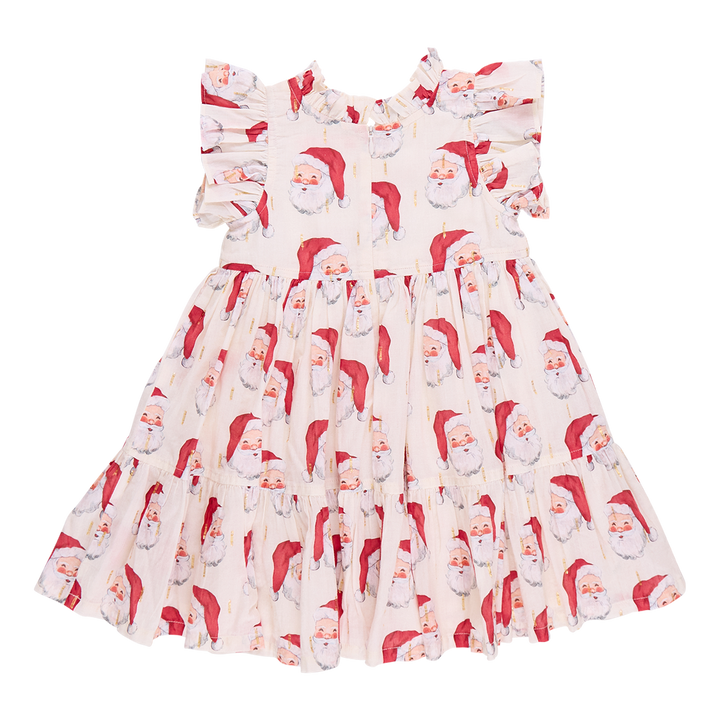 Girls Jennifer Dress - Vintage Santas