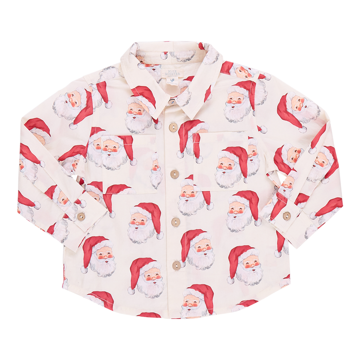 Boys Jack Shirt - Vintage Santas