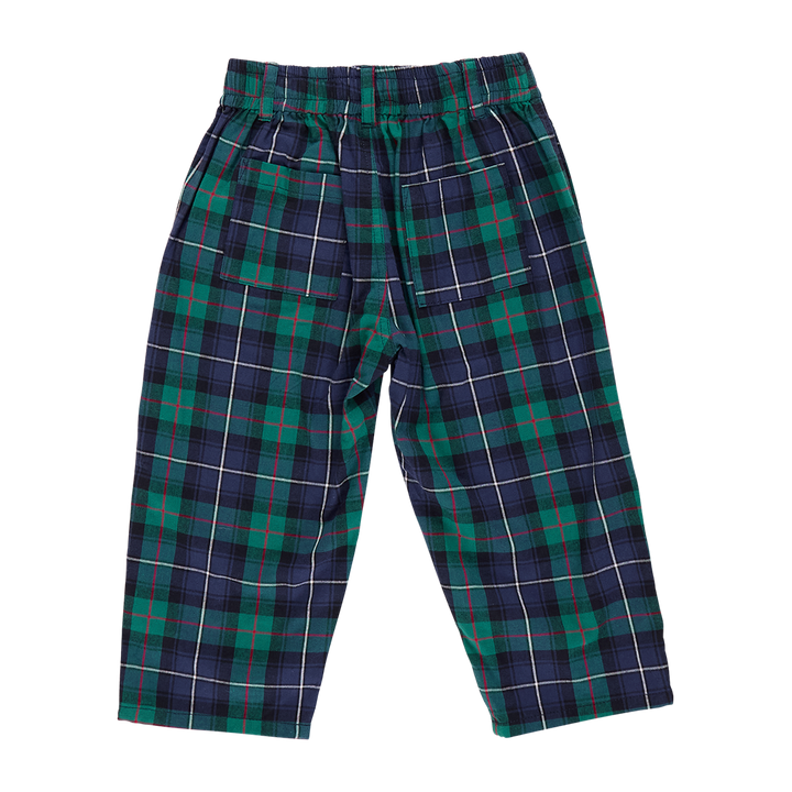 Boys Jackson Pant - Green Tartan