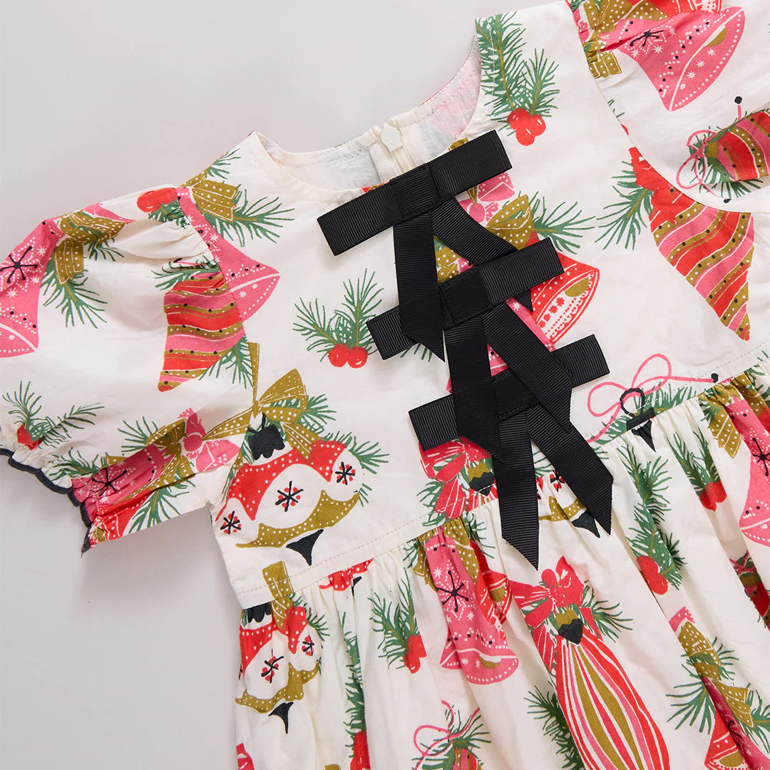 Girls Hermione Dress - Holly Bells
