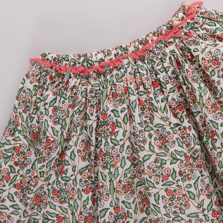 Girls Gianna Skirt - Yarrow Floral