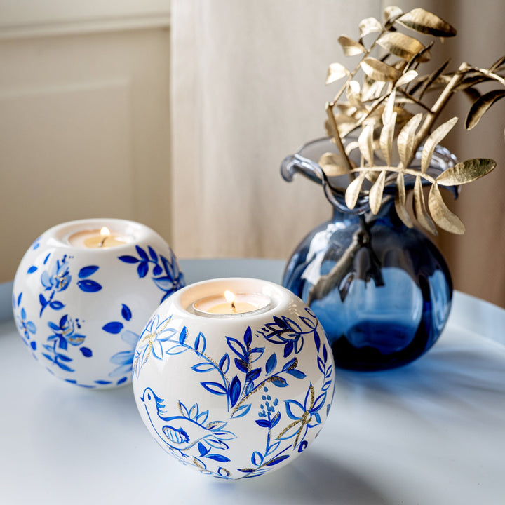 Illuminare Blue Birds Votive