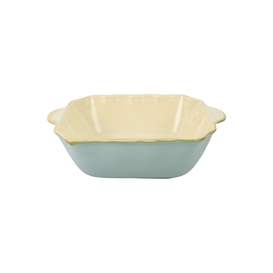 Italian Bakers Aqua Medium Square Baker