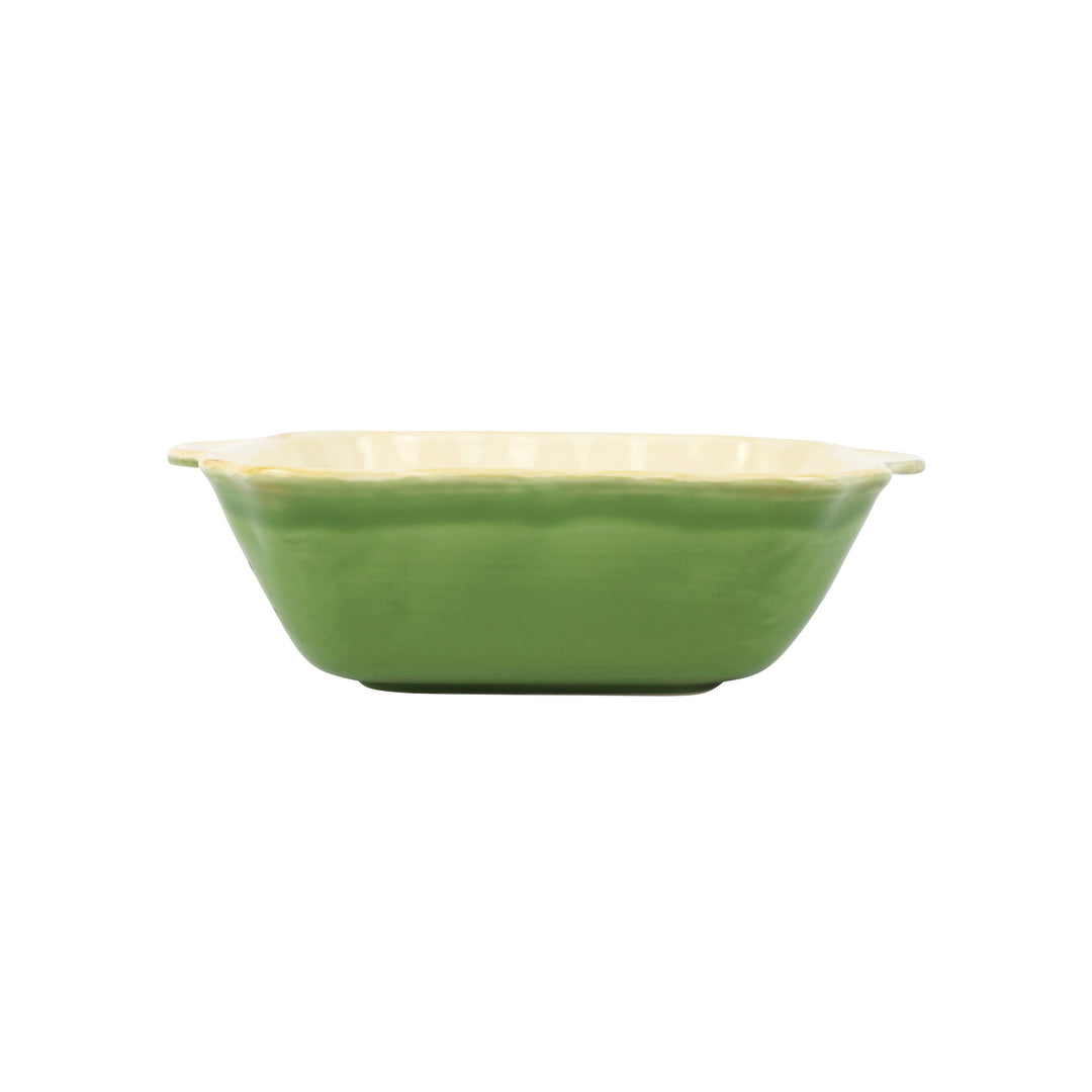 Italian Bakers Green Medium Square Baker