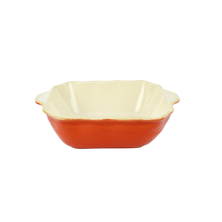 Italian Bakers Orange Medium Square Baker