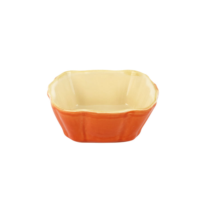 Italian Bakers Orange Small Square Baker