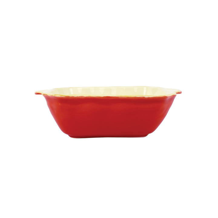 Italian Bakers Red Medium Square Baker