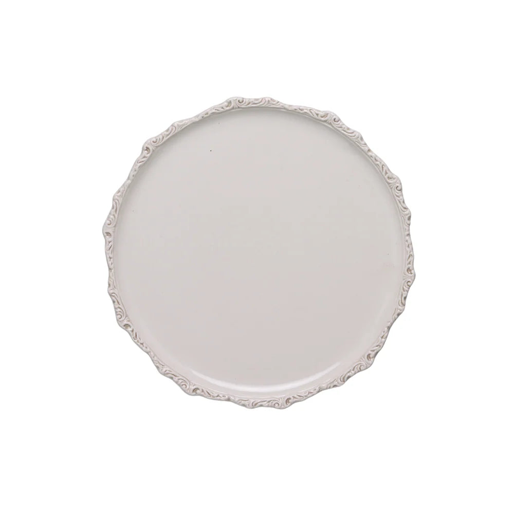 Imperial Salad/Dessert Plate - Cream