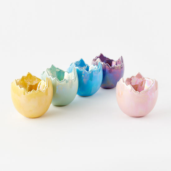 Iridescent Broken Egg Bowl