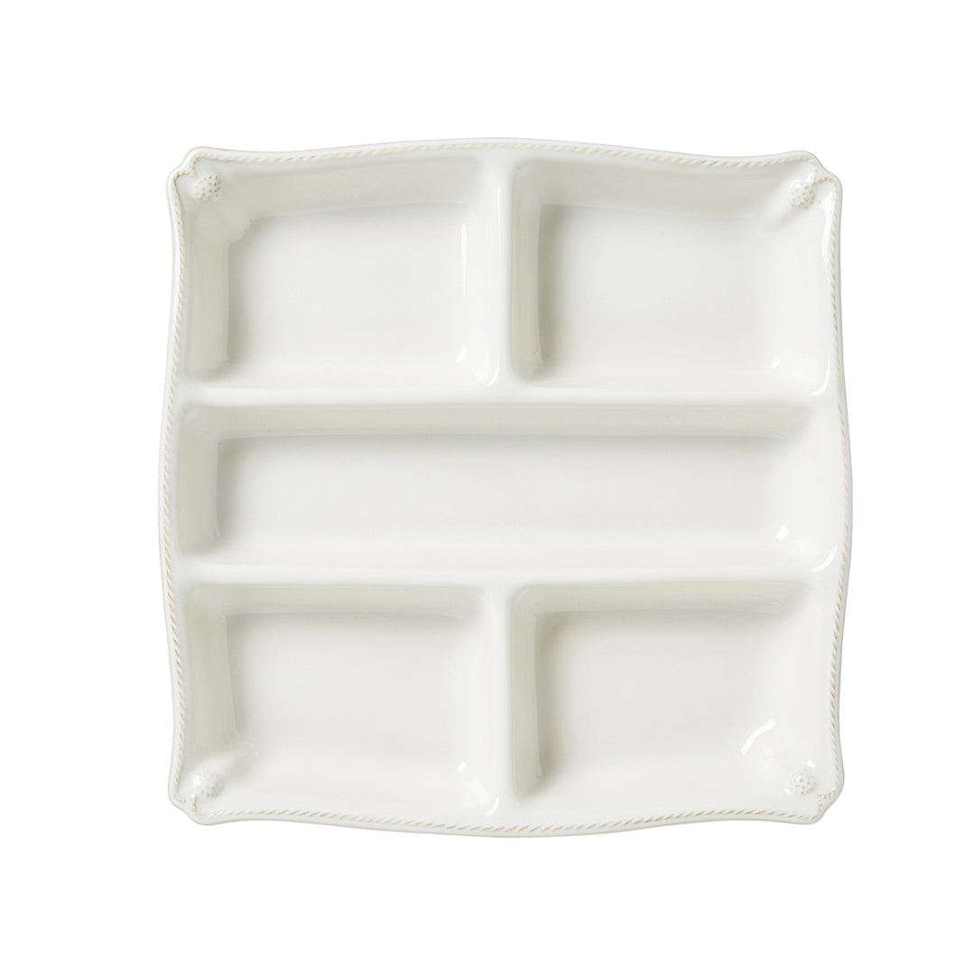 Berry & Thread Appetizer Platter - Whitewash