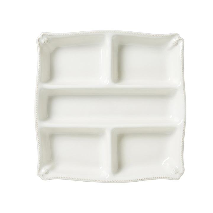 Berry & Thread Appetizer Platter - Whitewash