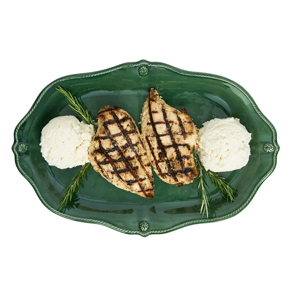 Berry & Thread 16" Platter - Basil