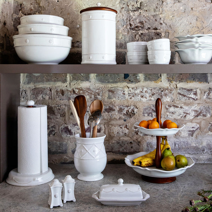 Berry & Thread Paper Towel Holder - Whitewash