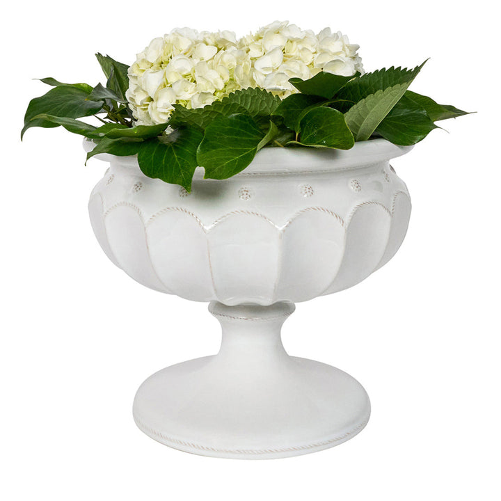 Berry & Thread Large Decorative Urn - Whitewash