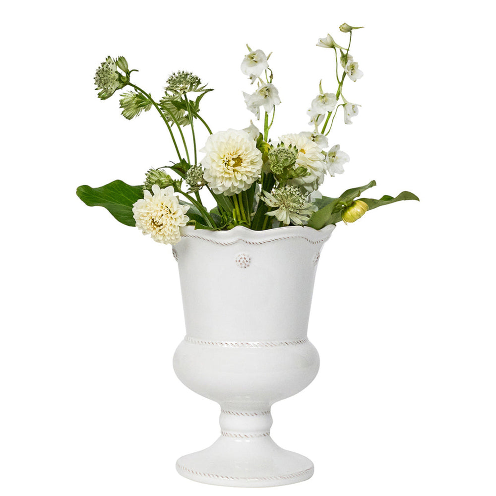 Berry & Thread Petite Parterre Garden 8" Vase - Whitewash