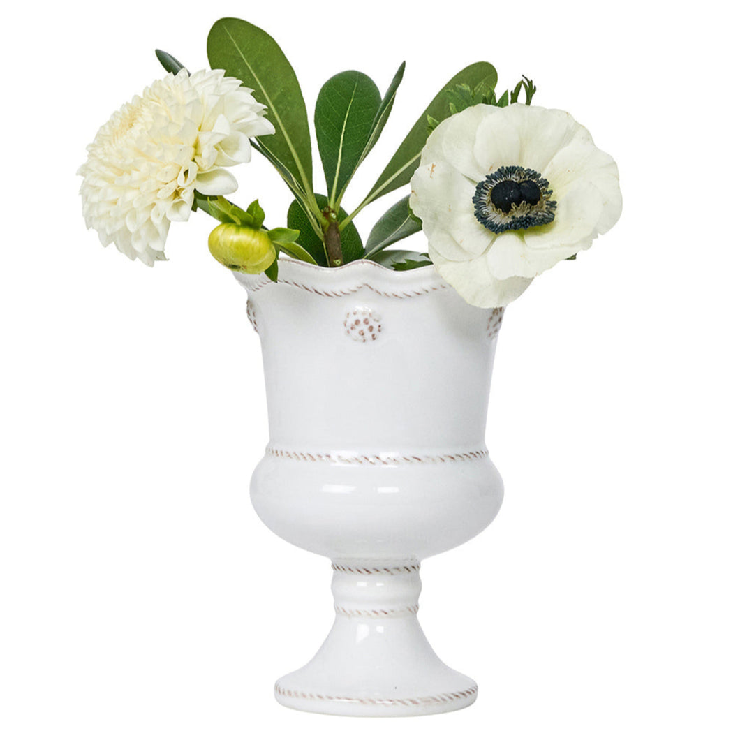 Berry & Thread Petite Parterre Garden 5" Vase - Whitewash