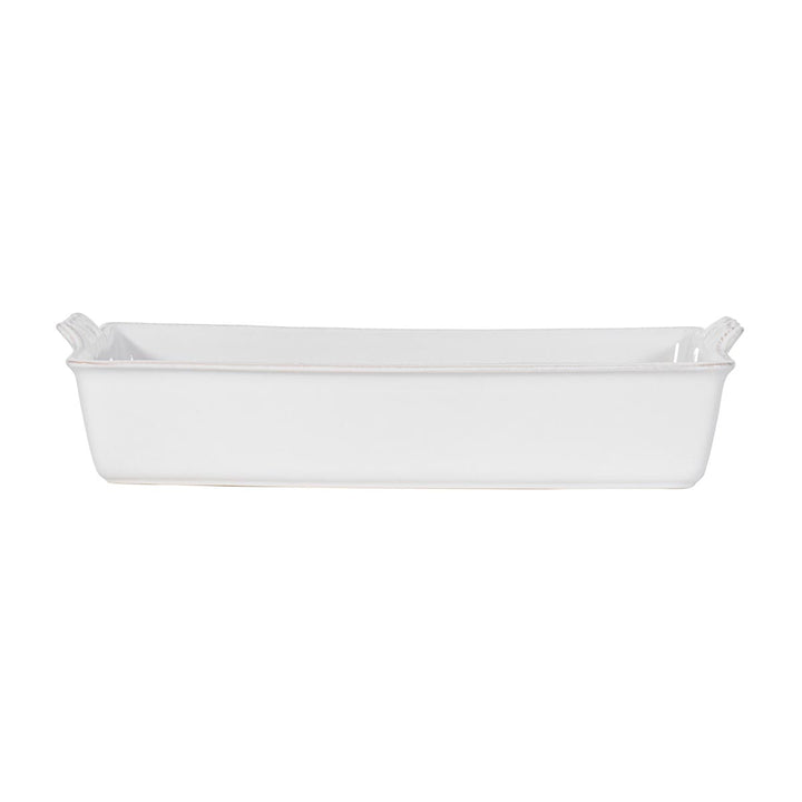 Berry & Thread 13" Rectangular Baker - Whitewash
