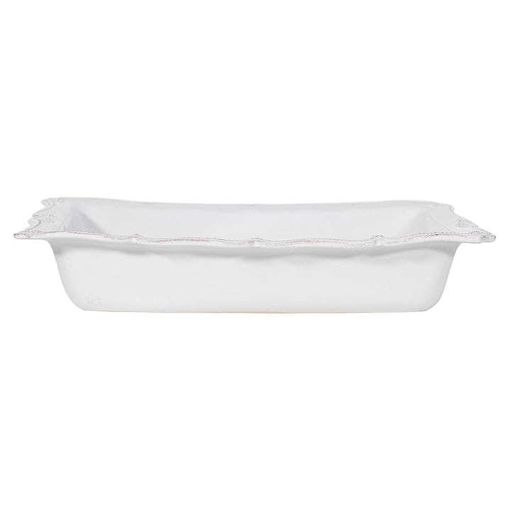 Berry & Thread 17" Rectangular Baker - Whitewash