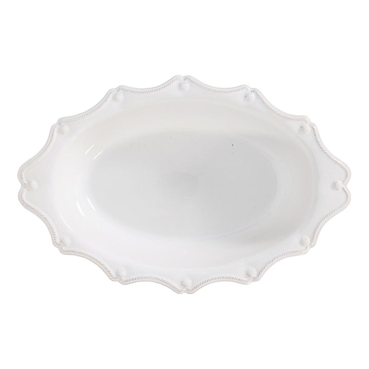 Berry & Thread Oval Baker Set/2pc - Whitewash